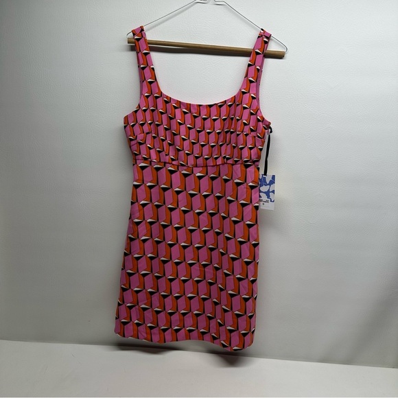 Diane Von Furstenberg for target Geometric  Sleeveless Dress size 6 nwt - Picture 1 of 7